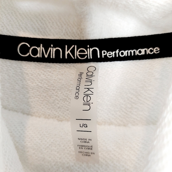 Calvin Klein Performance Cropped Sweatshirt Large - Picture 4 of 13